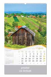 KALENDARI COLOR BAJKOVITO ZAGORJE I MEĐIMURJE VELJAČA