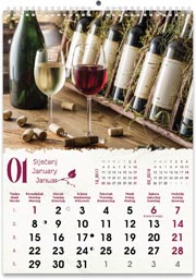 KALENDARI COLOR VINO